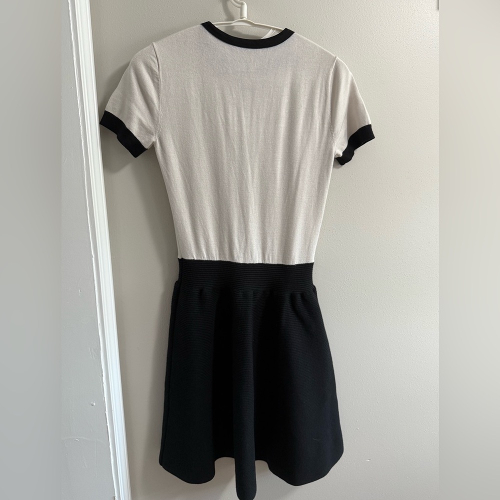 Kate Spade Black A-Line Dress With Peter Pan Collar View 2